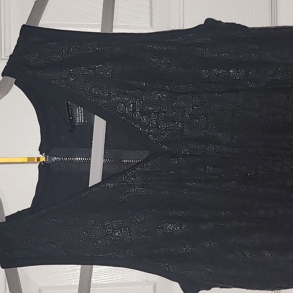 Armani Exchange Black Mini Dress - Picture 2 of 2